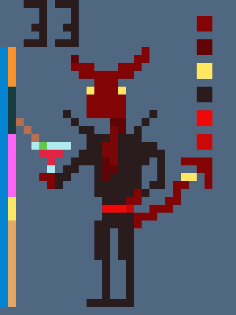 Devil Pixelart